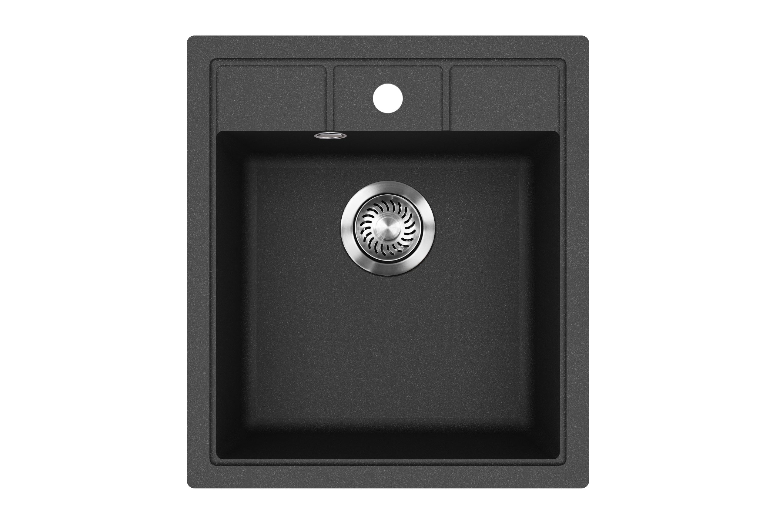 EVIDO Easy 45 gránit mosogató, 515 x 460 mm, antracit