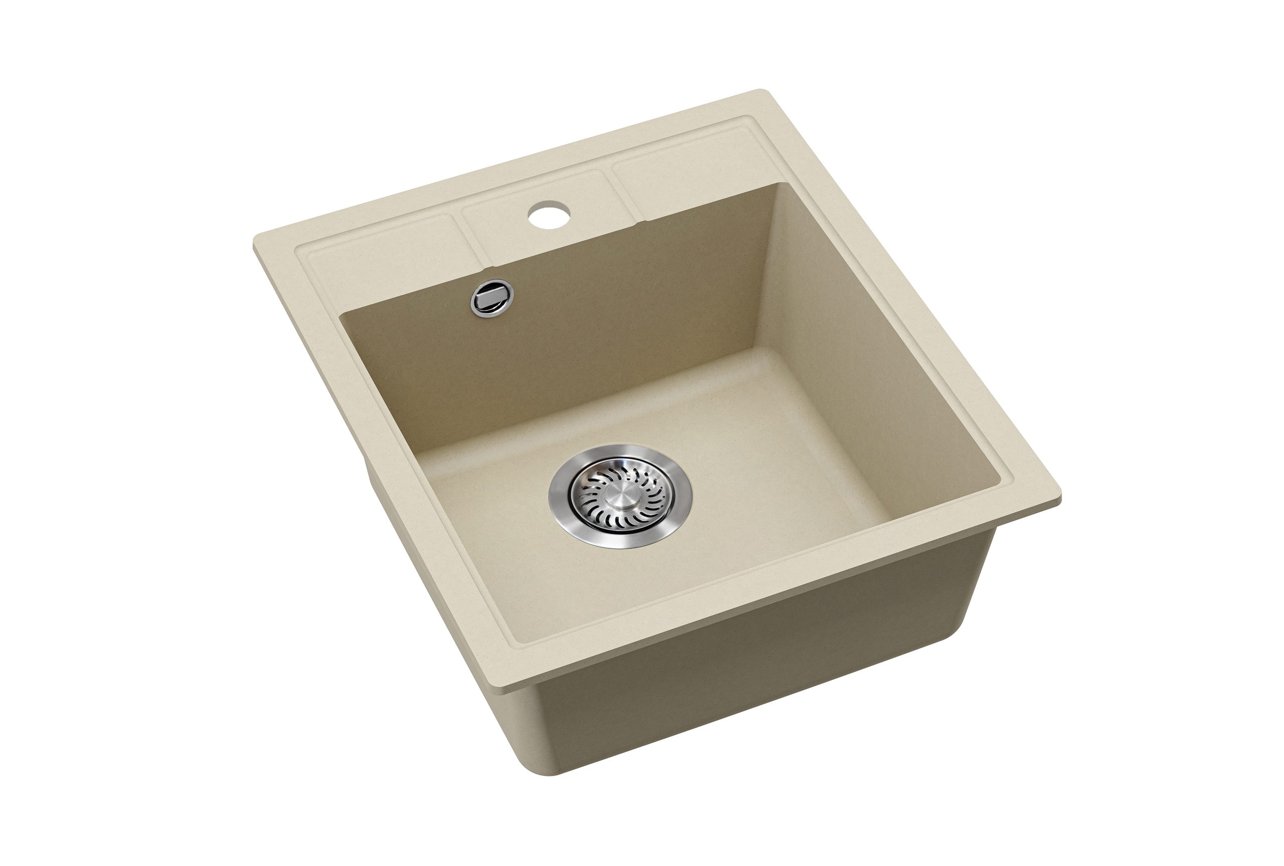 EVIDO Easy 45 gránit mosogató, 515 x 460 mm, bézs - Image 2