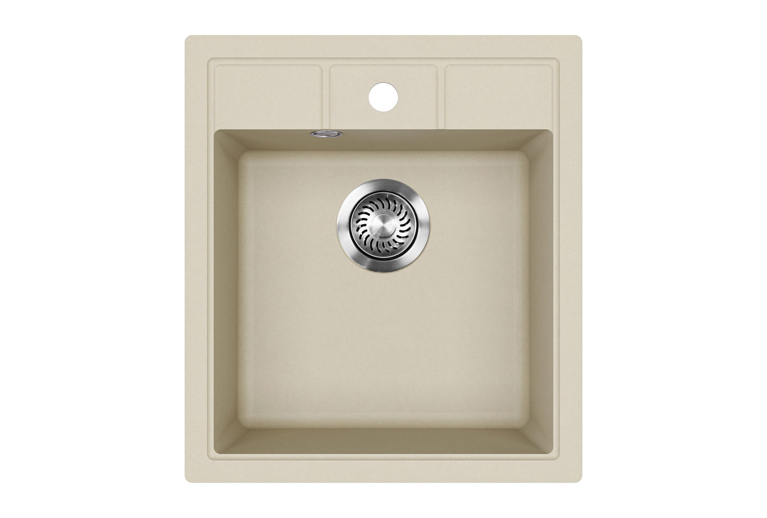 EVIDO Easy 45 gránit mosogató, 515 x 460 mm, bézs