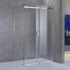 Bold-in 80x120 cm aszimmetrikus zuhanykabin zuhanytálca nélkül - LB80120