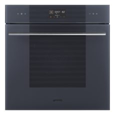 SMEG HŐLÉGKEVERÉSES SÜTŐ, Linea design, Galileo, 60 cm, ES LCD, neptune szürke üveg - SO6102TG