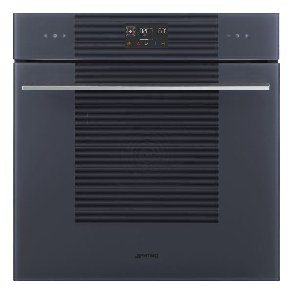 SMEG HŐLÉGKEVERÉSES SÜTŐ, Linea design, Galileo, 60 cm, ES LCD, neptune szürke üveg - SO6102TG