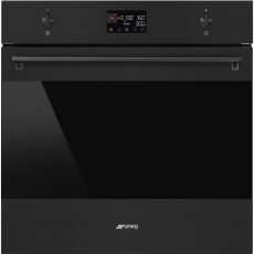 SMEG KOMBINÁLT MIKROHULLÁMÚ SÜTŐ, Classica design, Galileo, 60 cm, ES LCD, matt fekete - SO6302M2N
