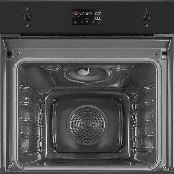 SMEG KOMBINÁLT MIKROHULLÁMÚ SÜTŐ, Classica design, Galileo, 60 cm, ES LCD, matt fekete - SO6302M2N - Image 10