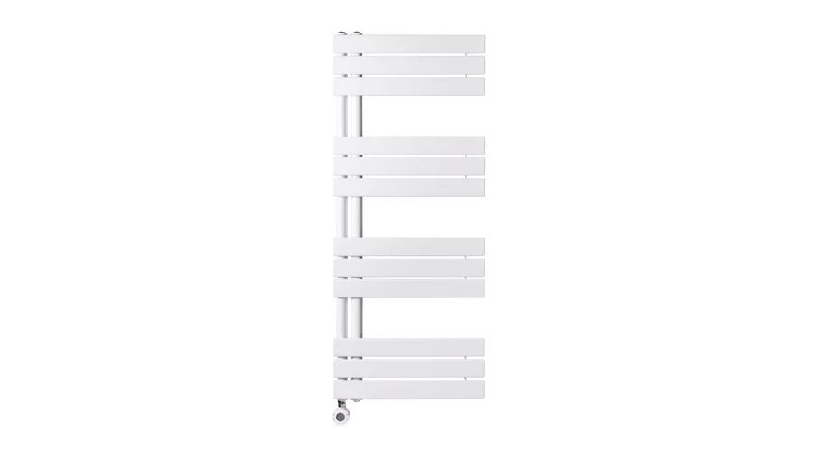 WENTOREX Asymmetric Electric 700 Watt elektromos törölközőszárító radiátor (fehér - 500 mm)