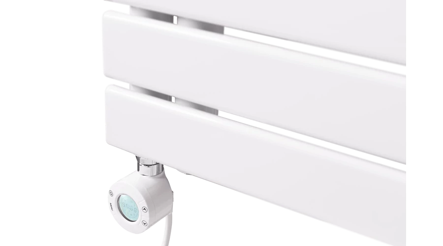WENTOREX Asymmetric Electric 700 Watt elektromos törölközőszárító radiátor (fehér - 500 mm) - Image 2