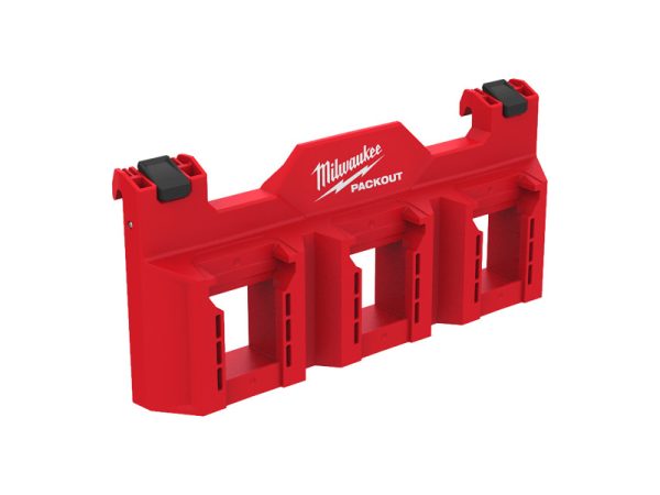 Milwuakee PACKOUT™ M18 akkumulátor oldalsó tárolórekesz