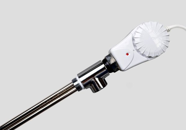 Viva Platinum Therm fűtőbetét törölközőszárító radiátorhoz - FEHÉR- termosztátos - 600 Watt - 230V - Image 2