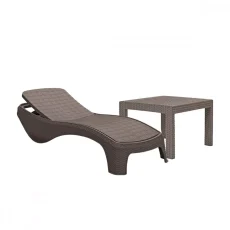 Keter Atlantic kerti nyugágy set Rosario asztallal cappuccino - 661867_217340