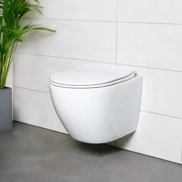 Delano fali rimless WC soft-close ülőkével - Image 2