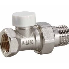Luxor radiátor visszatérő torló szelep, egyenes kivitel DD121 1/2˝