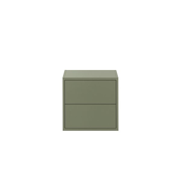 Boxie 2 fiókos fali szekrény 40x40x37 cm zöld - Image 3