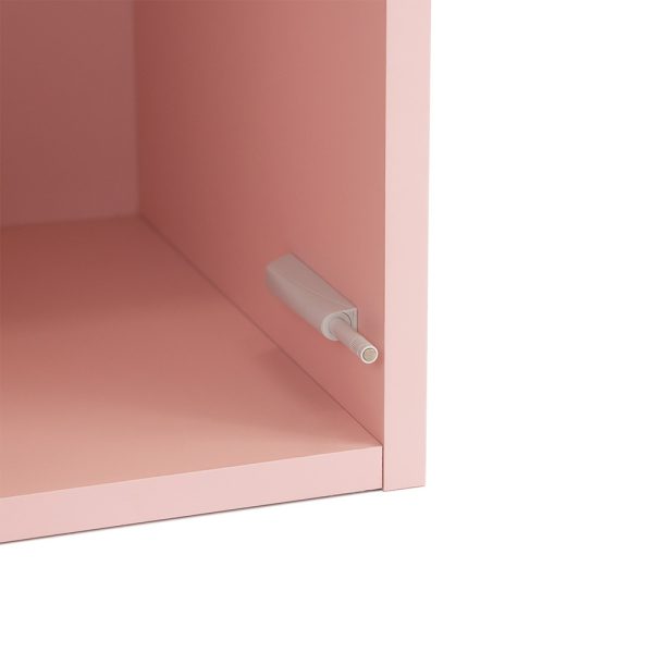 Boxie 1 ajtós fali szekrény 80x40x37 cm pink - Image 7