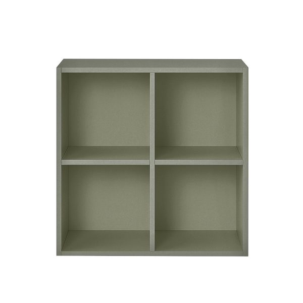Boxie nyitott fali szekrény 80x80x37 cm zöld - Image 4