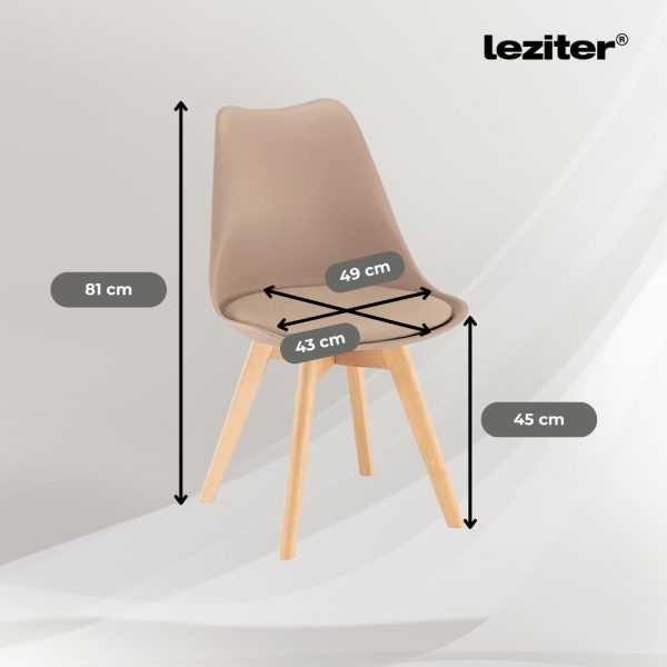 Liva 4+1 étkező garnitúra fehér-fekete - Image 3