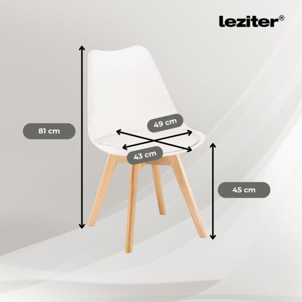 Liva 4+1 étkező garnitúra fehér-fehér - Image 3