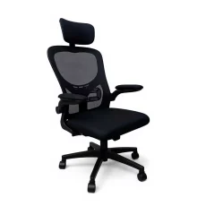 Flexo ergonomikus fekete irodai forgószék deréktámasszal - SLO-124-1