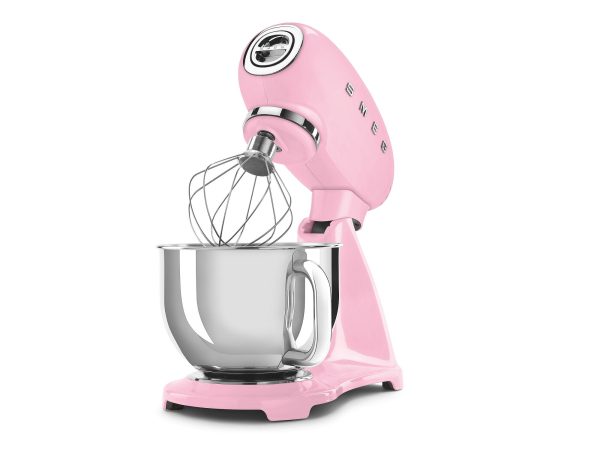 SMEG KONYHAI ROBOTGÉP, retro, rózsaszín test és talp - SMF03PKEU - Image 2
