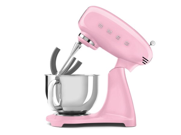 SMEG KONYHAI ROBOTGÉP, retro, rózsaszín test és talp - SMF03PKEU - Image 3