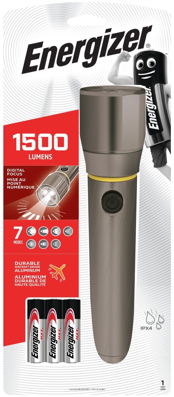 Energizer Elemlámpa Vision Metal ultra 6xAA