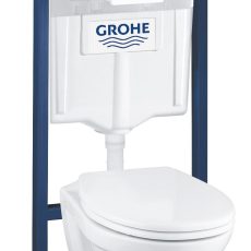 Grohe Solido Compact Alpin fehér 4in1 szett WC-kerámiával (2 csomagból áll)