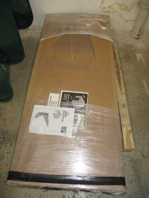 G21 GAH 706 - 277 x 255 cm-es kerti fém ház, szürke - sérült csomagolás - Image 3