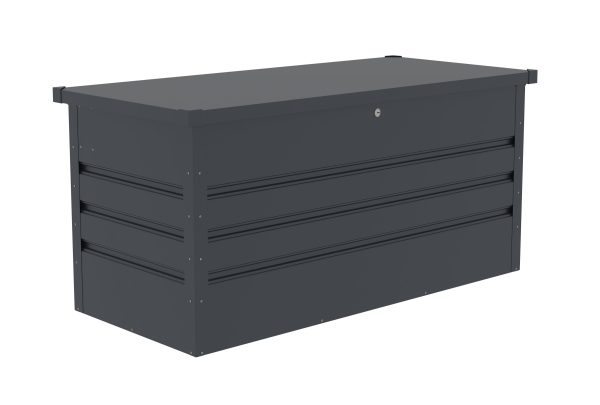 Kerti láda G21 Denver 400 L, antracit lemez - sérült csomagolás
