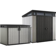 Keter Duotech szett Artisan 7x7 kerti ház + Grande Store tárolódoboz