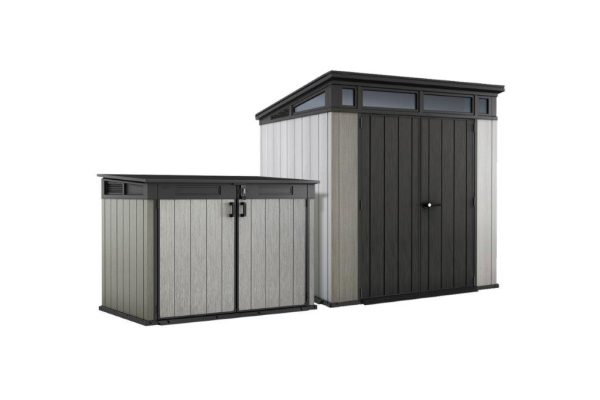 Keter Duotech szett Artisan 7x7 kerti ház + Grande Store tárolódoboz