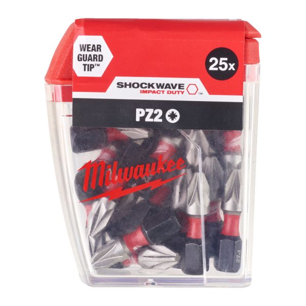 Milwaukee Shockwave bit CD PZ2 25mm-25db