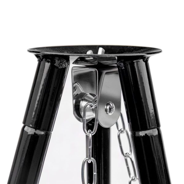 MIR-HP48 Acél függesztett grillrács háromlábbal 51 cm - Image 2