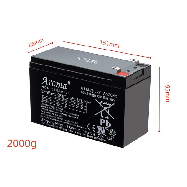 Elektromos autó akkumulátor 7 AH - Image 2