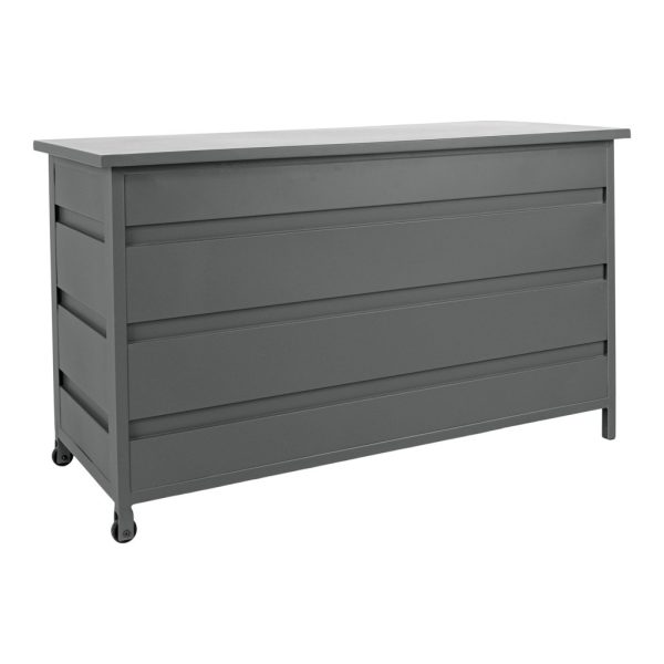 Cassis alumínium kerti láda, szürke 650 L - Image 3