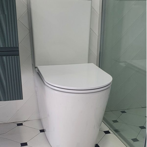 Viva ES AVVA monoblokk WC - perem nélküli - WC ülőkével komplett - mély öblítésű - Image 4