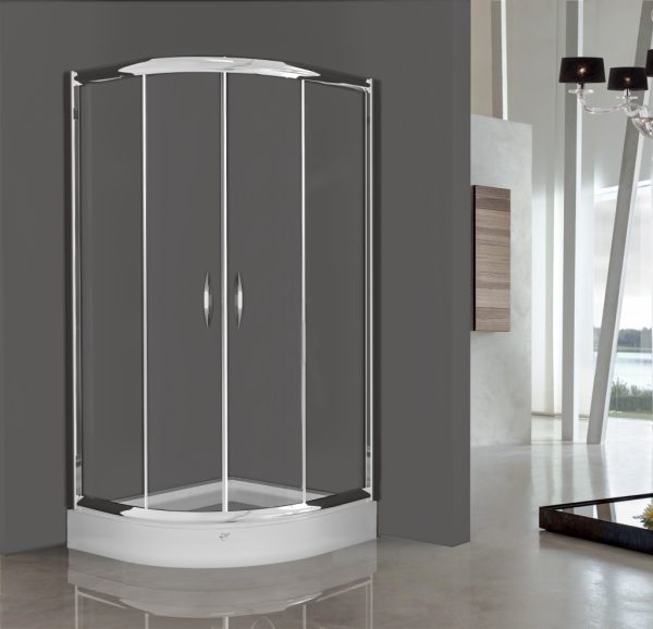 Vela Banyo TMP zuhanykabin - 80 ÍVES - 5 mm víztiszta vízlepergető üveggel - 80 x 80 x 190 cm - Image 4