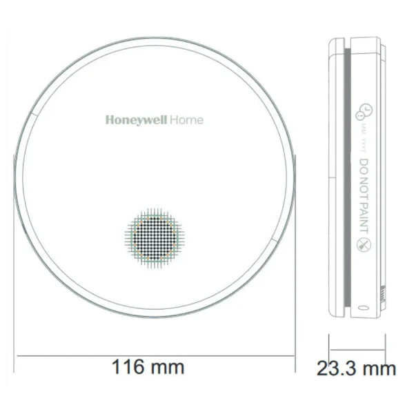 Honeywell füstérzékelős tűzjelző - R200S-2 - Image 2