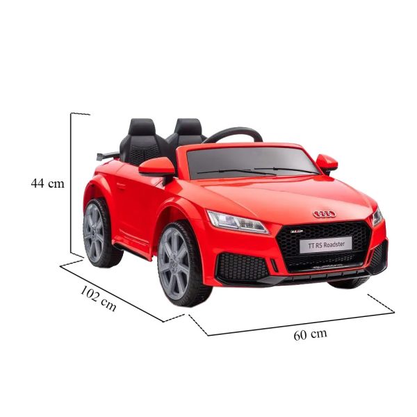 Elektromos autó Audi TT piros - Image 3