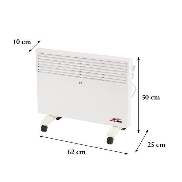 Asama elektromos fűtőtest 750W/1500W - Image 3