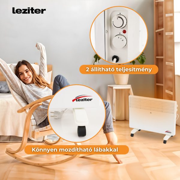Asama elektromos fűtőtest 750W/1500W - Image 4