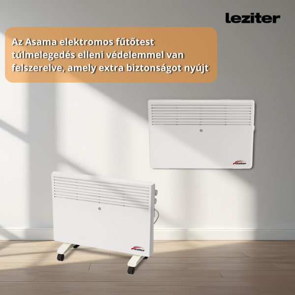 Asama elektromos fűtőtest 750W/1500W - Image 7