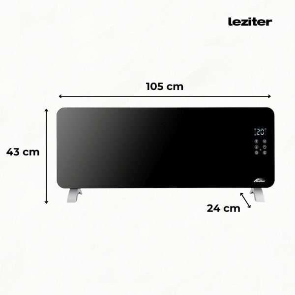 Hekla elektromos wifis okos fűtőtest 1200W/2400W - Image 3
