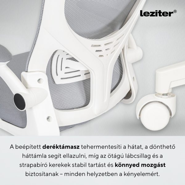 Flexo ergonomikus irodai forgószék deréktámasszal - Image 6
