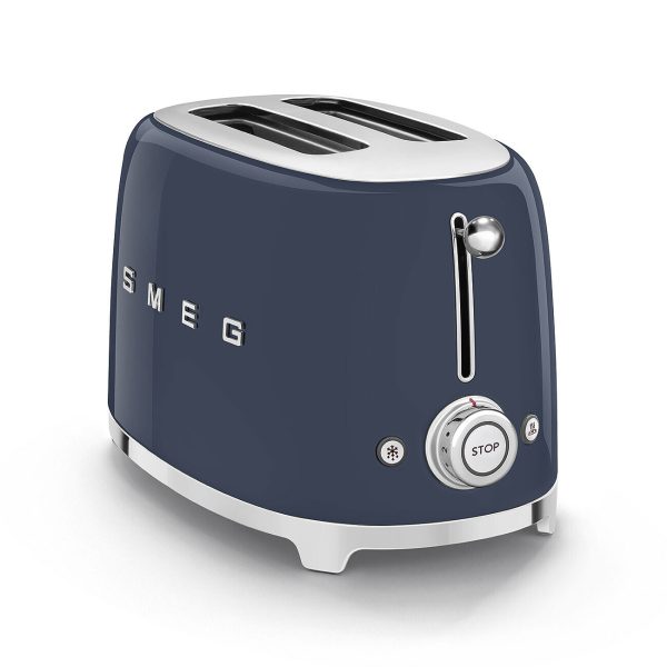 SMEG KENYÉRPIRÍTÓ, retro, 2 szeletes, tengerészkék - Image 4