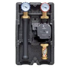 SpiroCompact 3/4" szivattyúcsoport direkt fűtőkörre, Grundfos UPM-3 Auto 15-60 szivattyúval - 605057