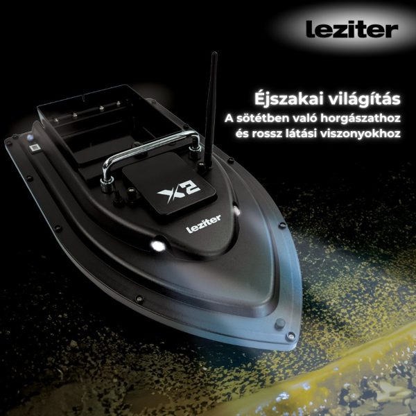 Etetőhajó X2 GPS hátrakidobós fekete - Image 8