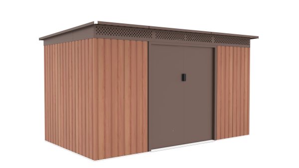 G21 GRAH 700 kerti tároló - 340 x 206 cm, barna - sérült csomagolás - 63900941
