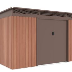 Kerti ház G21 GRAH 1132 - 340 x 333 cm, barna - sérült csomagolásban - 63900982