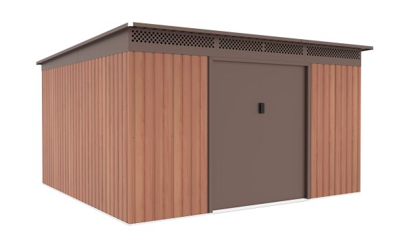 Kerti ház G21 GRAH 1132 - 340 x 333 cm, barna - sérült csomagolásban - 63900982