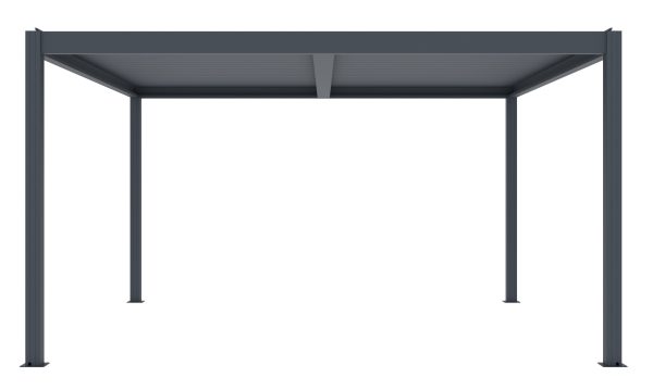 Bioklimatikus pergola G21 Austin 4x4 m, antracit színű alumínium - Image 2