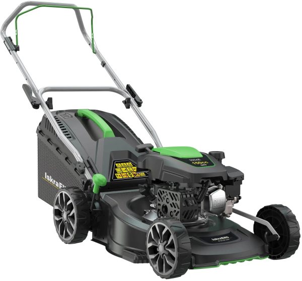 Iskra ERO IE-GL150-43HP 3in1 benzinmotoros fűnyíró (nyírás, gyűjtés, mulcsozás)